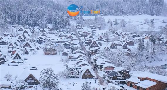 Tour Đón Giáng Sinh Tại Ngôi Làng Cổ Tích Shirakawago 6N5Đ